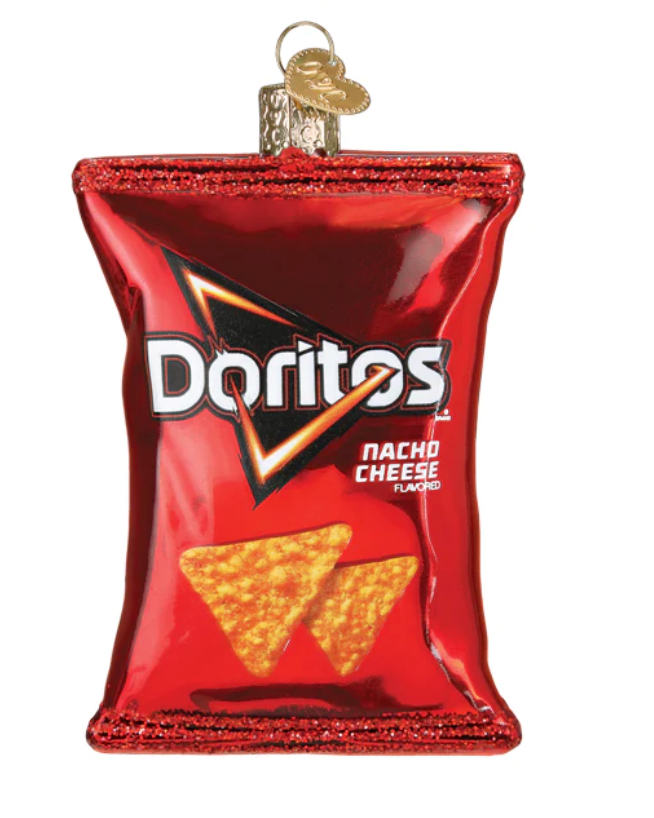 Doritos Nacho Cheese Chips Ornament - Old World Christmas