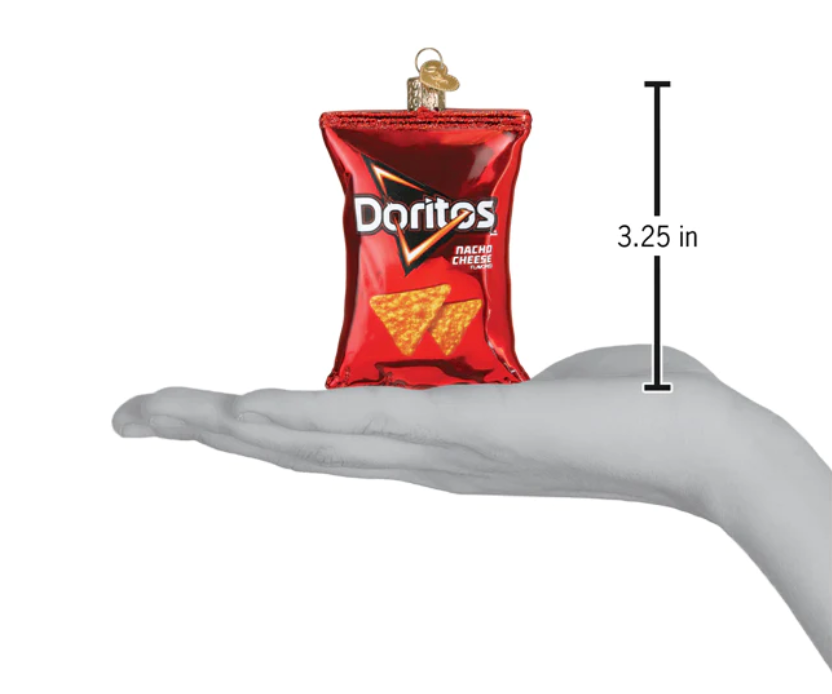 Doritos Nacho Cheese Chips Ornament - Old World Christmas