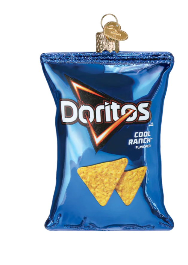 Doritos Nacho Cool Ranch Chips Ornament - Old World Christmas