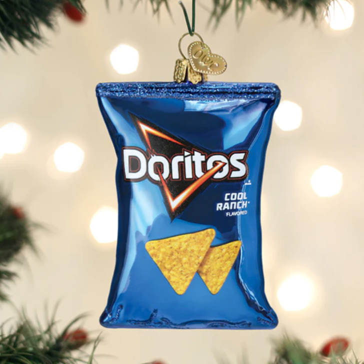 Doritos Nacho Cool Ranch Chips Ornament - Old World Christmas