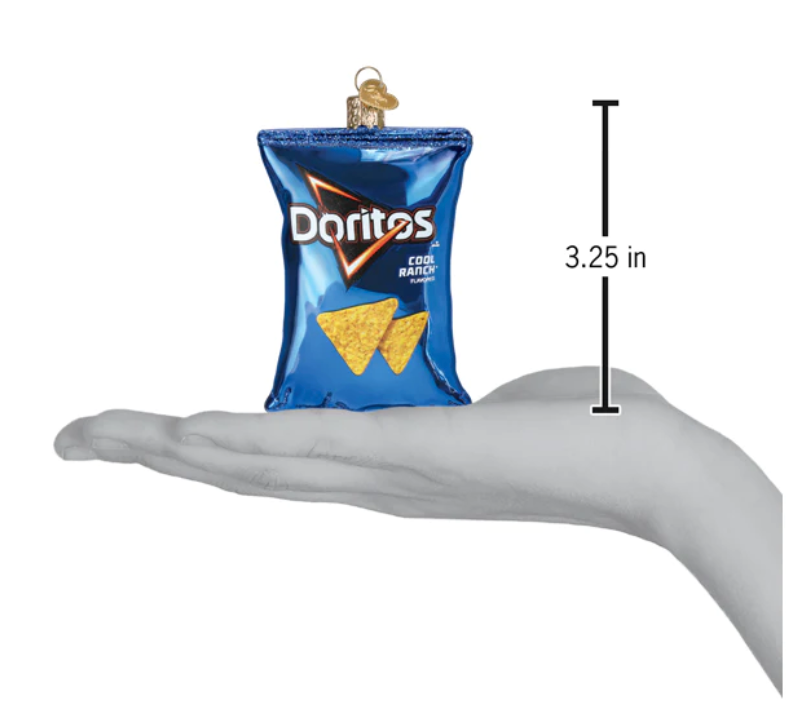 Doritos Nacho Cool Ranch Chips Ornament - Old World Christmas