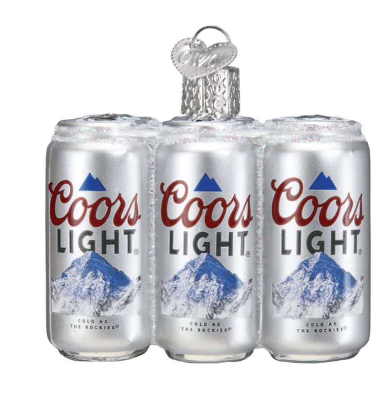 Coors Light Six Pack - Old World Christmas