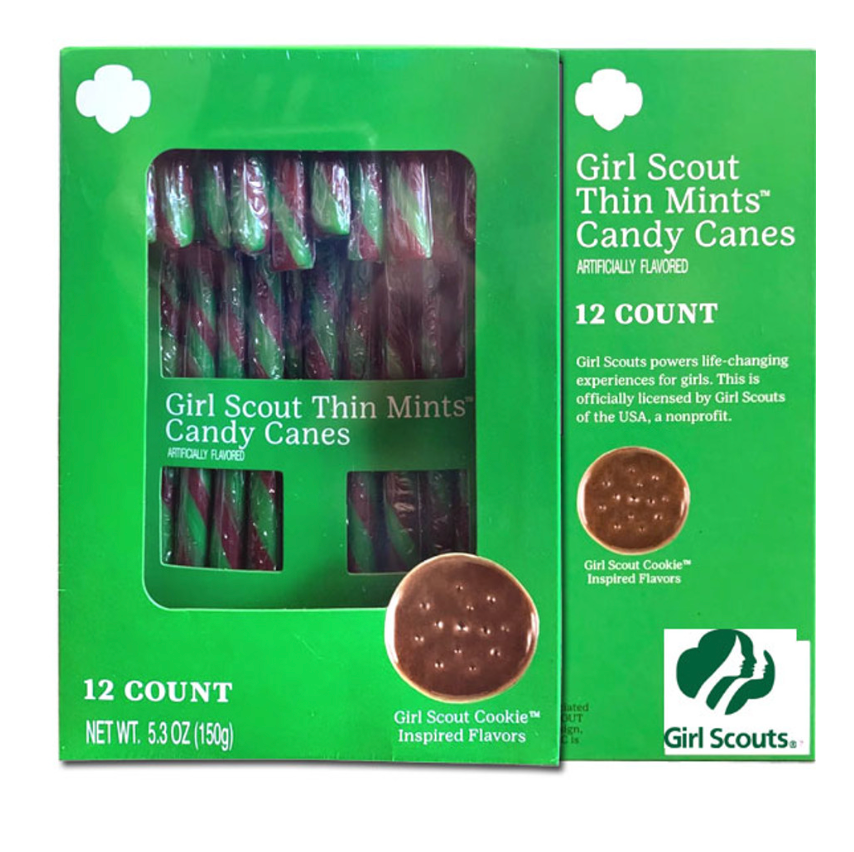 Thin Mints Candy Canes