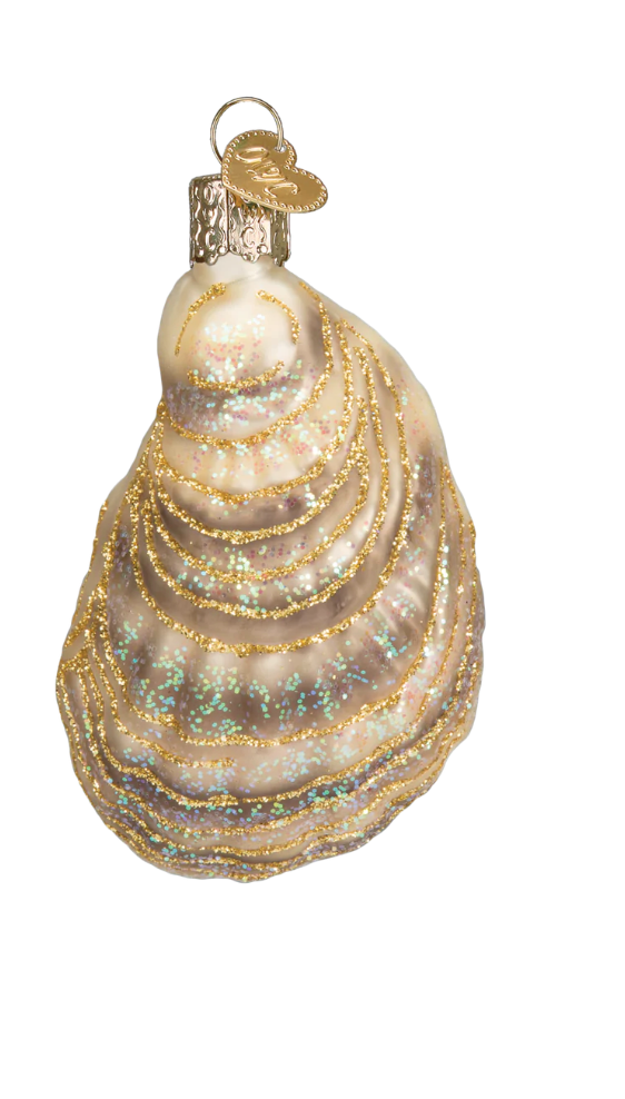 Oyster with Pearl Ornament - Old World Christmas