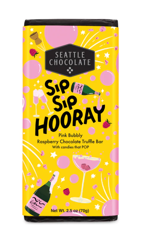 Sip Sip Hooray! Truffle Bar - Seattle Chocolate