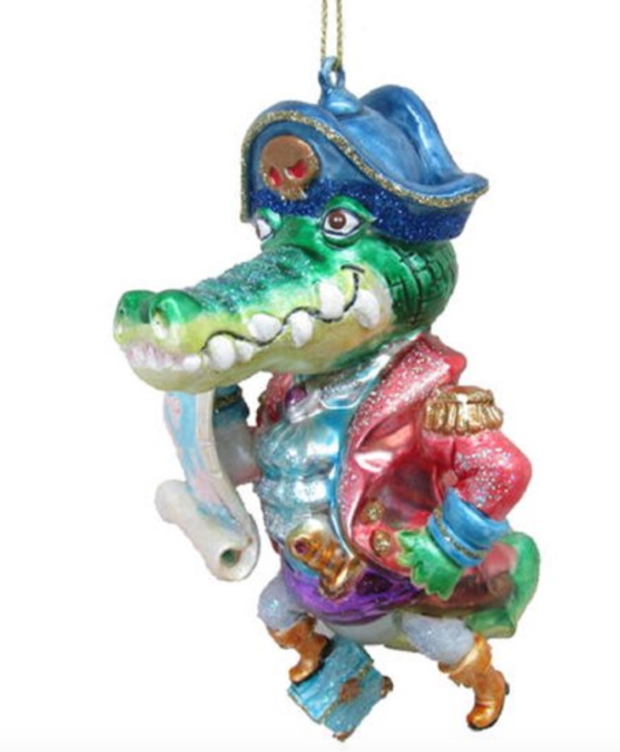 Pirate Crocodile with Map - December Diamonds