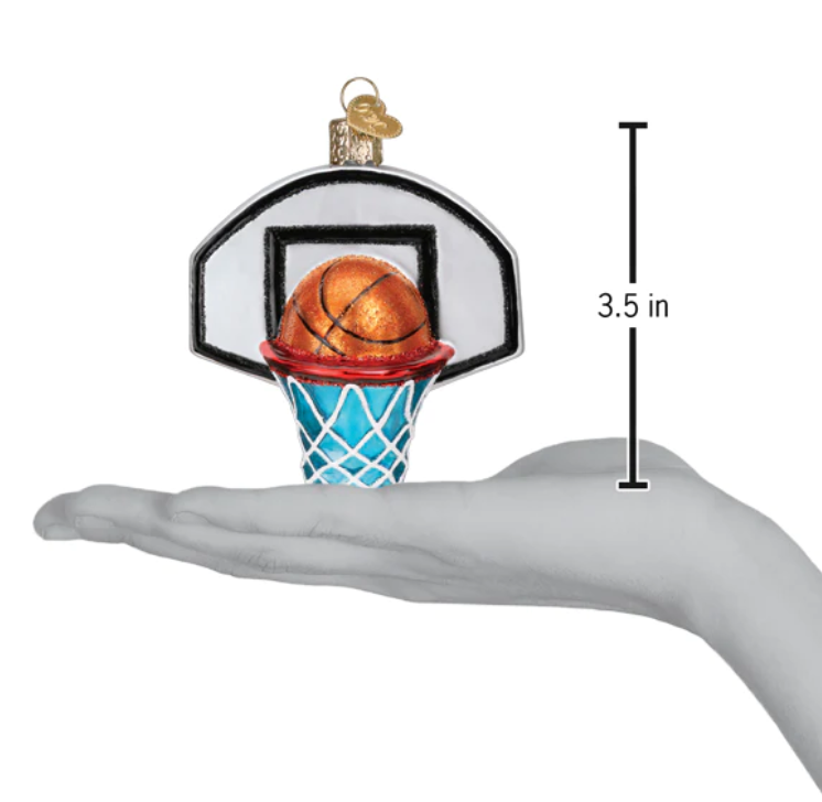Basketball Hoop Ornament - Old World Christmas