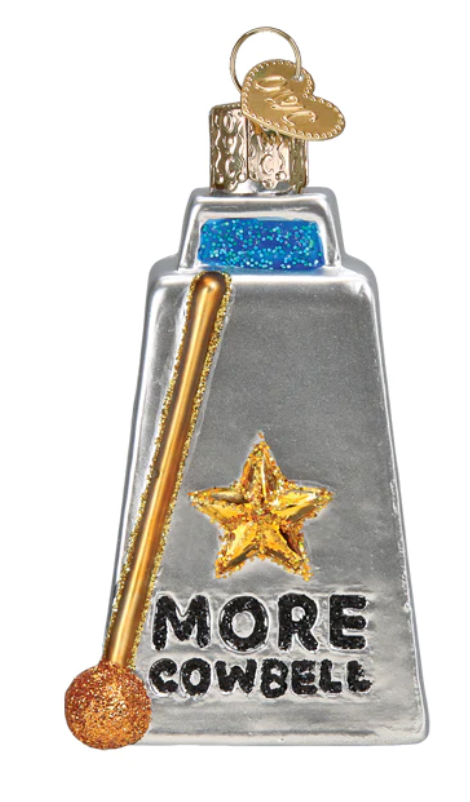 Cowbell Ornament - Old World Christmas