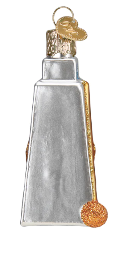 Cowbell Ornament - Old World Christmas