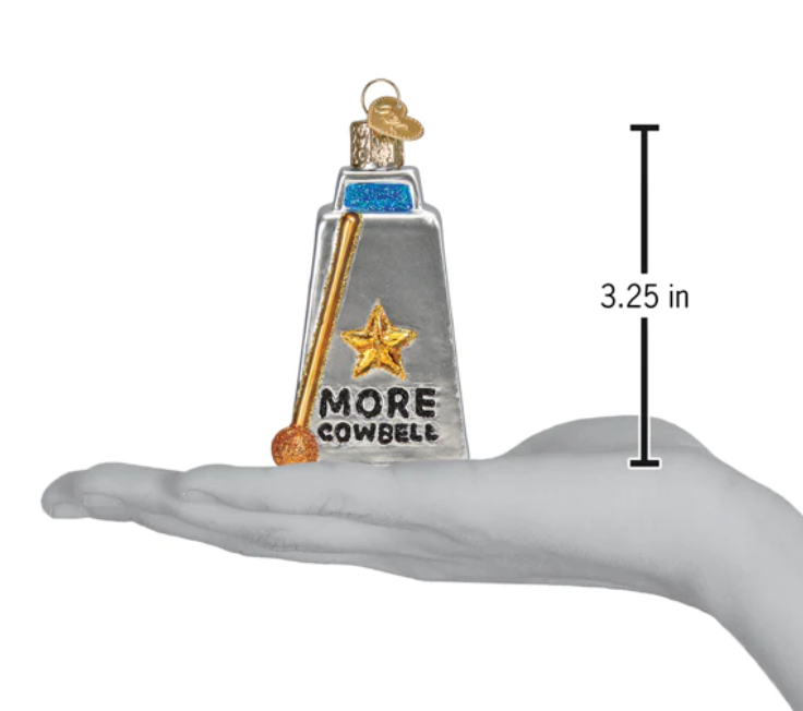 Cowbell Ornament - Old World Christmas