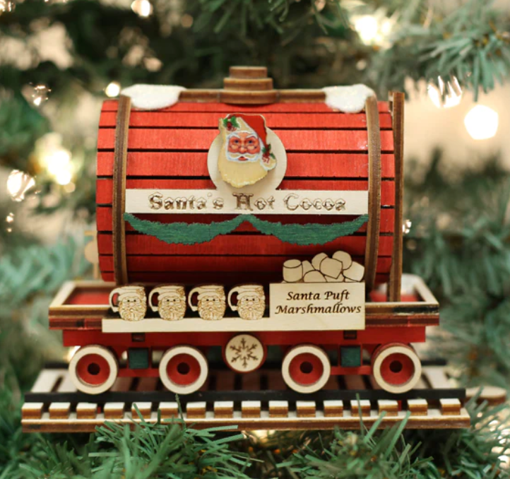 Ginger Cottages Santa's Hot Cocoa Tanker