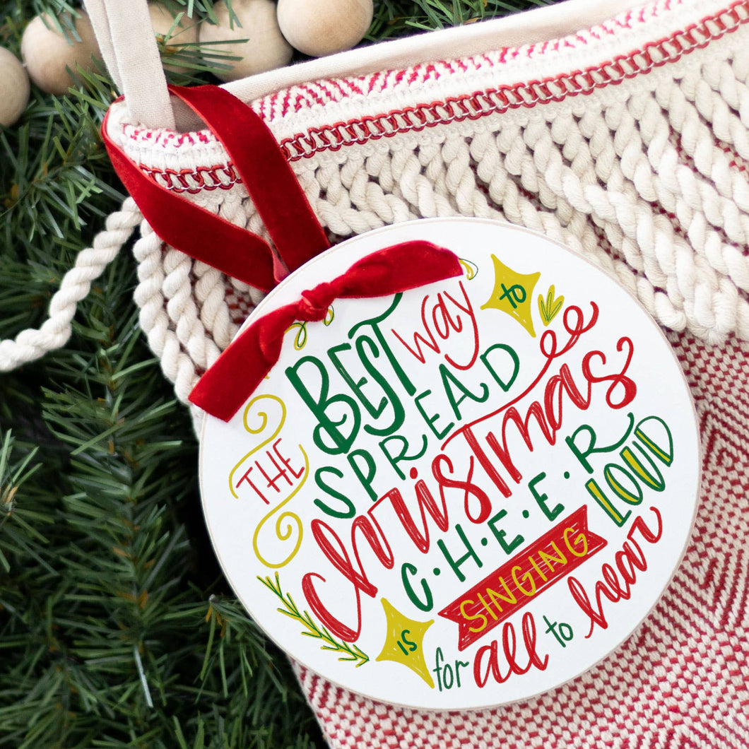 Singing Loud For All, Christmas Ornaments, Ornaments