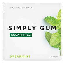 Load image into Gallery viewer, Sugar Free Spearmint Natural Chewing Gum
