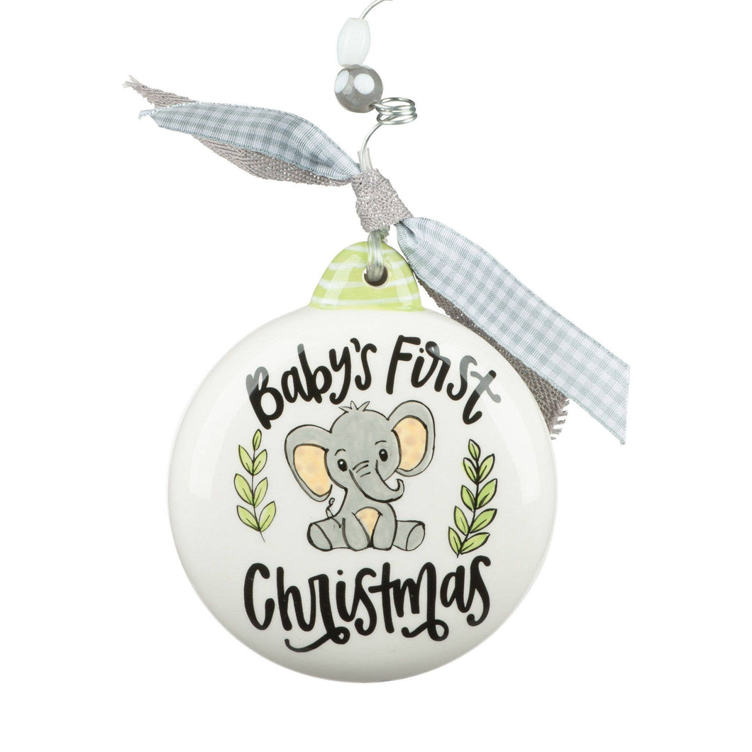 First Christmas Baby Elephant