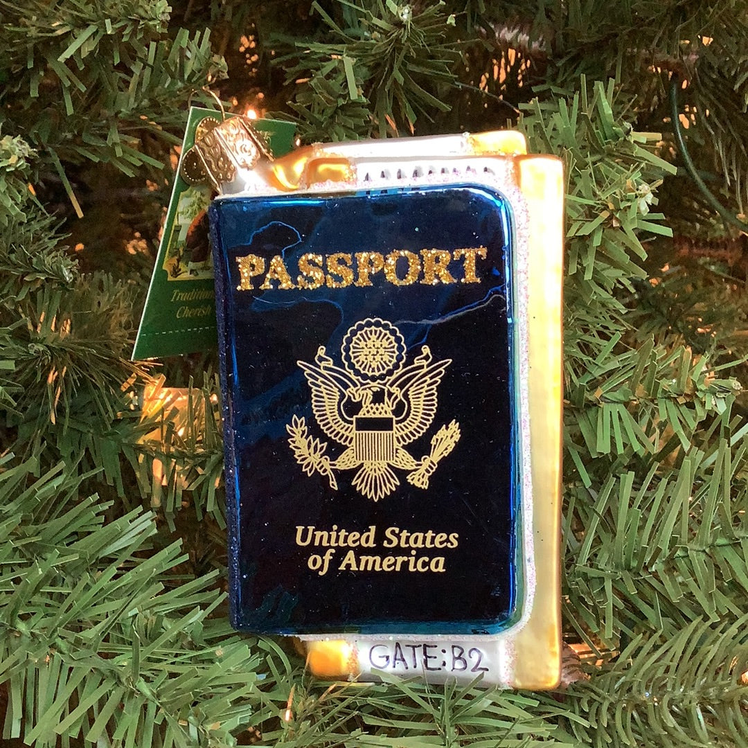 Passport Ornament - Old World Christmas