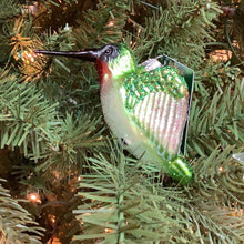Load image into Gallery viewer, Hummingbird Ornament - Old World Christmas
