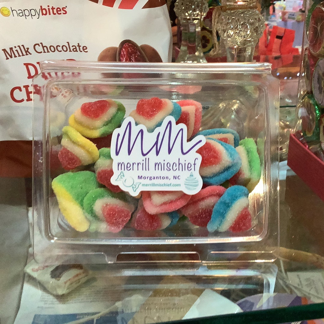 $5 box Multi color gummy hearts