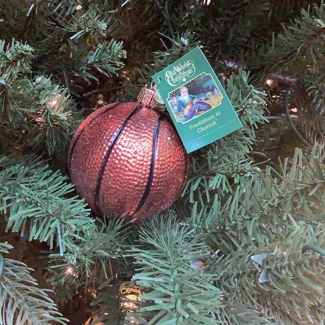Basketball Ornament - Old World Christmas