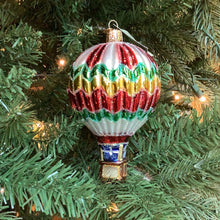 Load image into Gallery viewer, Hot Air Balloon Ornament - Old World Christmas
