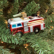 Load image into Gallery viewer, Fire Truck Ornament - Old World Christmas
