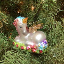 Load image into Gallery viewer, Baby Unicorn - Old World Christmas

