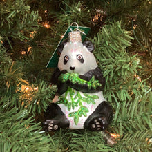 Load image into Gallery viewer, Panda Ornament - Old World Christmas
