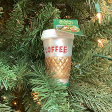 Load image into Gallery viewer, Coffee To Go Ornament - Old World Christmas
