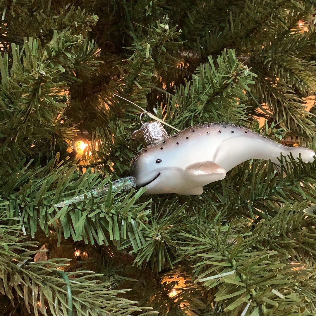 Narwhal Ornament - Old World Christmas