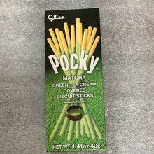 Load image into Gallery viewer, POCKY MATCHA COVERED COOKIE STICKS 1.41 OZ
