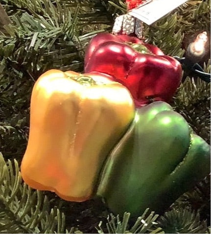 Bell Peppers Ornament - Old World Christmas