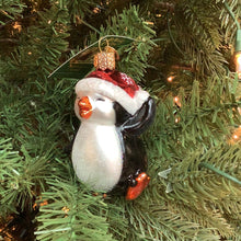 Load image into Gallery viewer, Dancing Penguin Ornament - Old World Christmas
